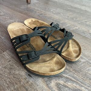 Birkenstock Nurbuck Leather Sandals